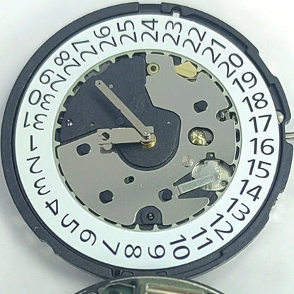 Swiss Made Ronda Z60 Quartz Movement Small Second At 3/6/9 Single Calendar Watch Part