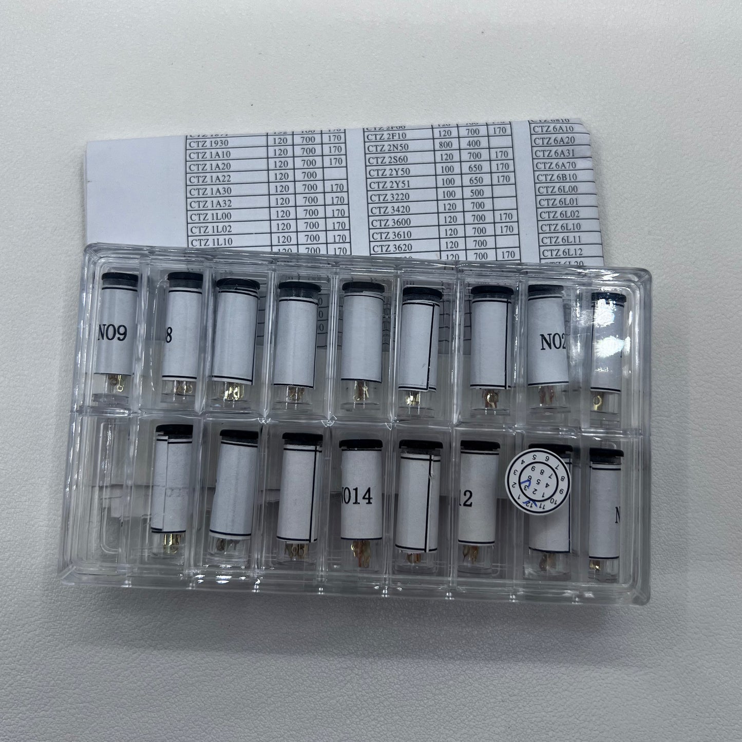 Assortment 51 Sets Golden Luminous Watch Hands Hour/minute Hands Set