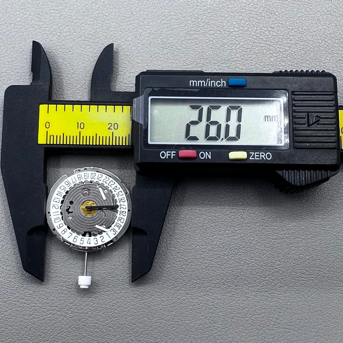 ISA 8161 Quartz Movement Date@6 White Disk 6 Hands ISA 8171 Replacement