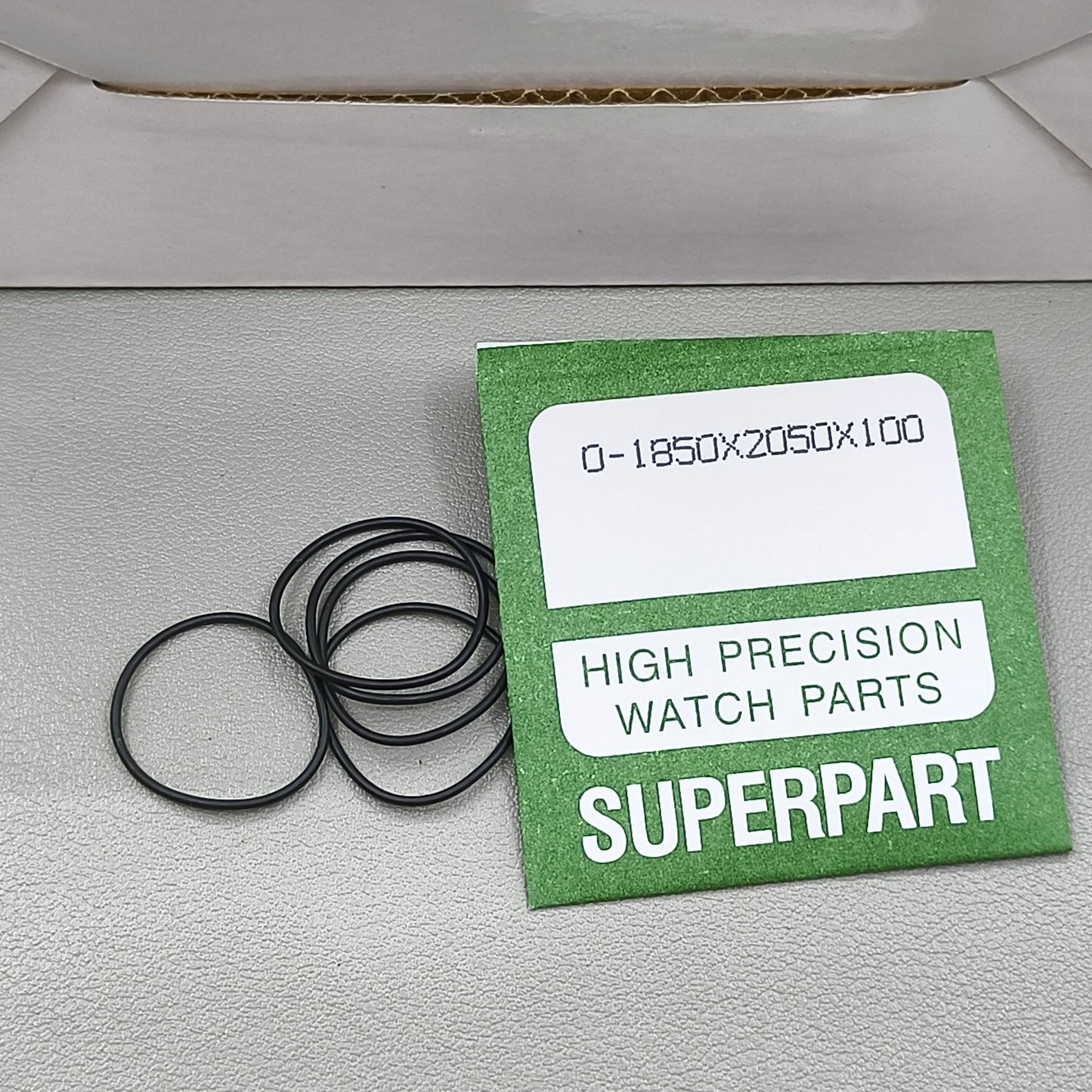 260 PIECES 1.0mm Thick 52 Sizes Waterproof O Ring Kit Watch Back Gasket Washers