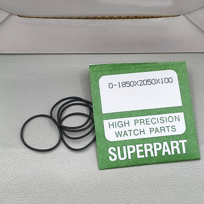 260 PIECES 1.0mm Thick 52 Sizes Waterproof O Ring Kit Watch Back Gasket Washers