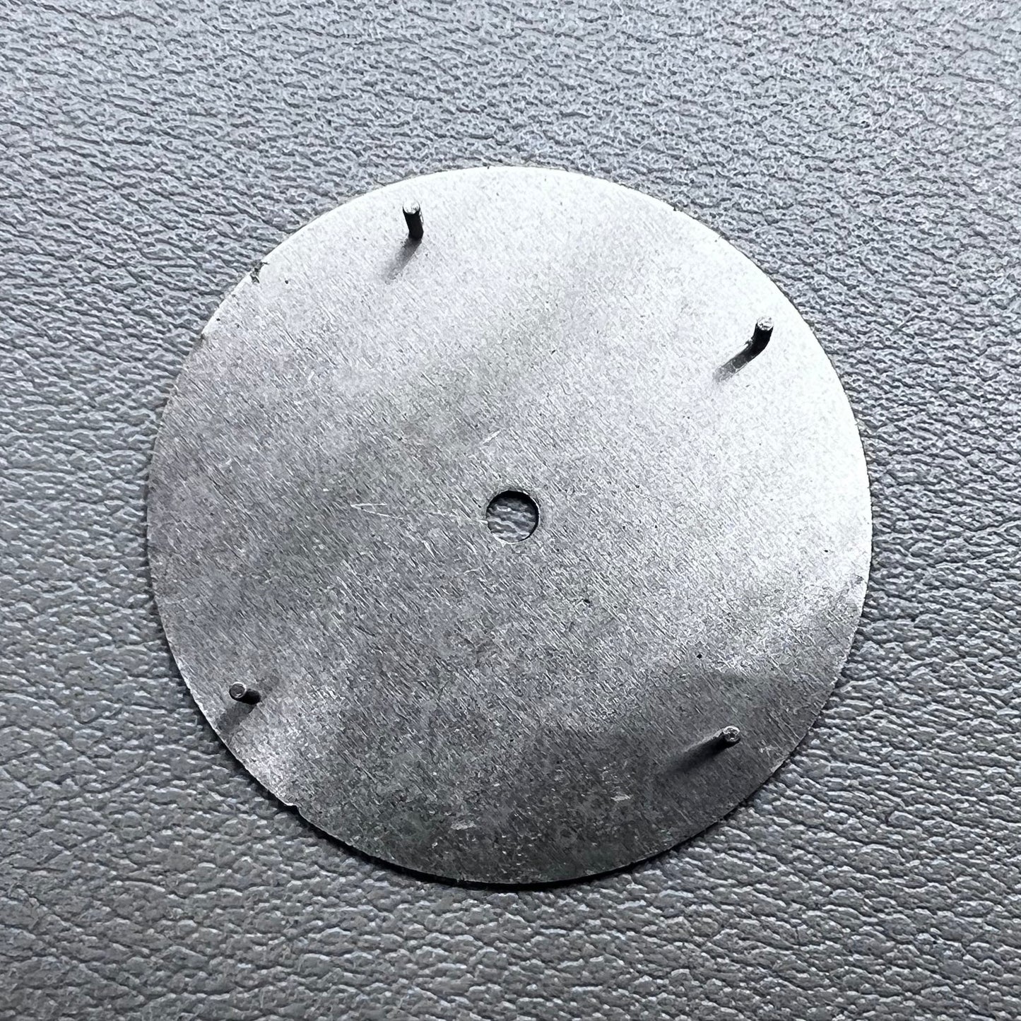 Black and red 28.5mm watch dial compatible with Miyota 8215 and 8200 movements.
