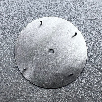 Black and red 28.5mm watch dial compatible with Miyota 8215 and 8200 movements.