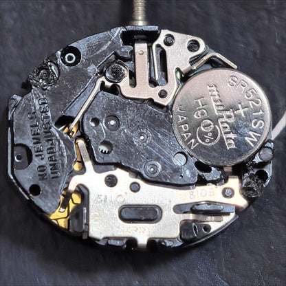 Working Stock Movement V810.B Japan Made, Quartz 3 Hands Watch Part for Precise Repairs
