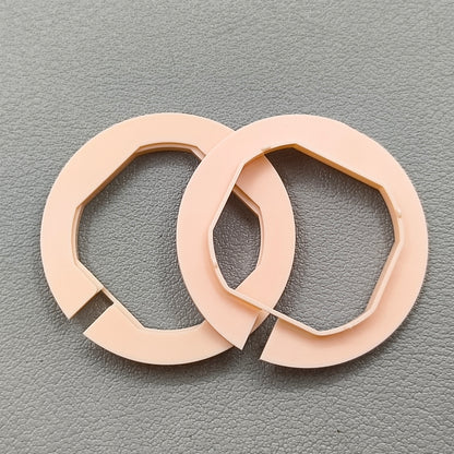 3 PIECES Watch Case Cushion Mount Spacer Ring Fixing Ring for HTR VX43 Movement
