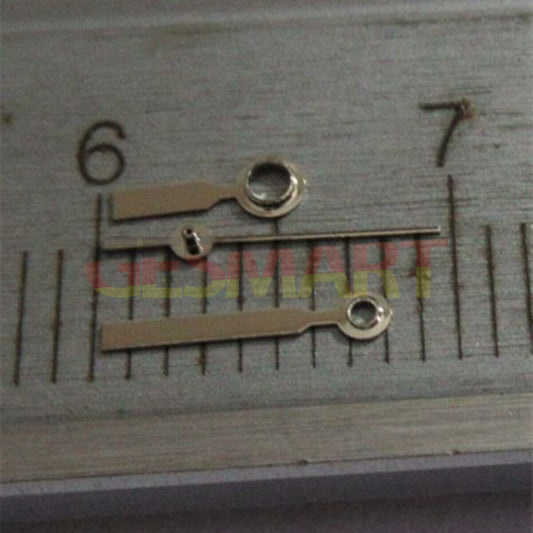 7mm grey silver square pointed watch hand for Miyota 2035 2115 2105 2305 2315 movements.