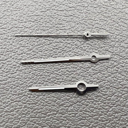 2 Sets Silberfassung Grüne Leuchtzeiger für ETA 2892 2846 2836 2824