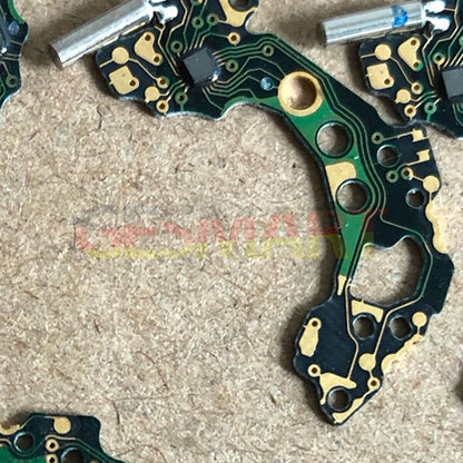 Circuit board for Miyota FS00/FS10/FS20 quartz watch movement, compatible replacement part.