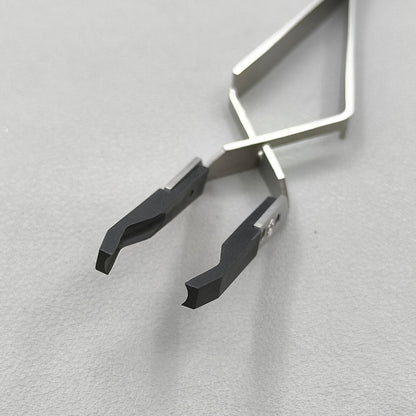 Swiss Bergeon 7140 Cross Locking Tweezers for Crystals and Dials