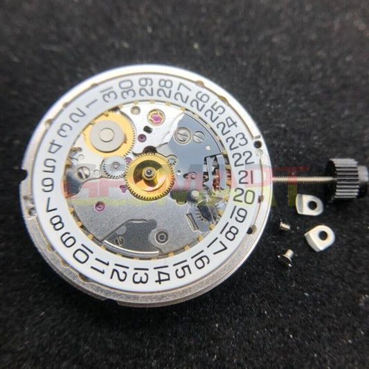 Swiss Made ETA2892A2 V8 automatic watch movement with single calendar function by Caldenar.