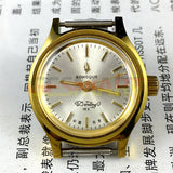 27mm Kongque China Made Manual Mechanical Watch 19 Jews Silver Dial Golden Nail