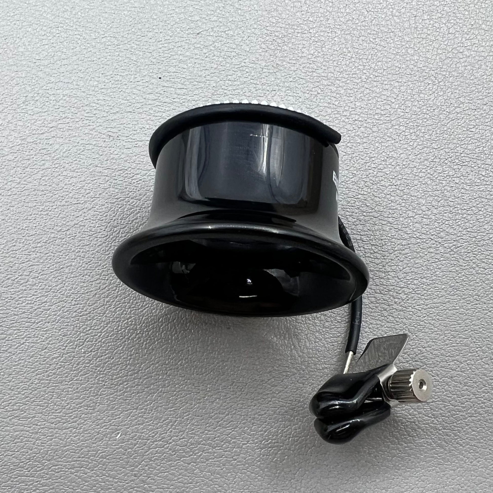 Swiss Bergeon 7913 3.3x magnifying eyeglass clip for precise watch accessory repairs and adjustments.