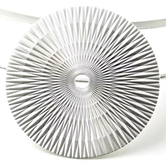 28.5mm White Radial Modified No Lume Watch Dial for Miyota 8215 Movement