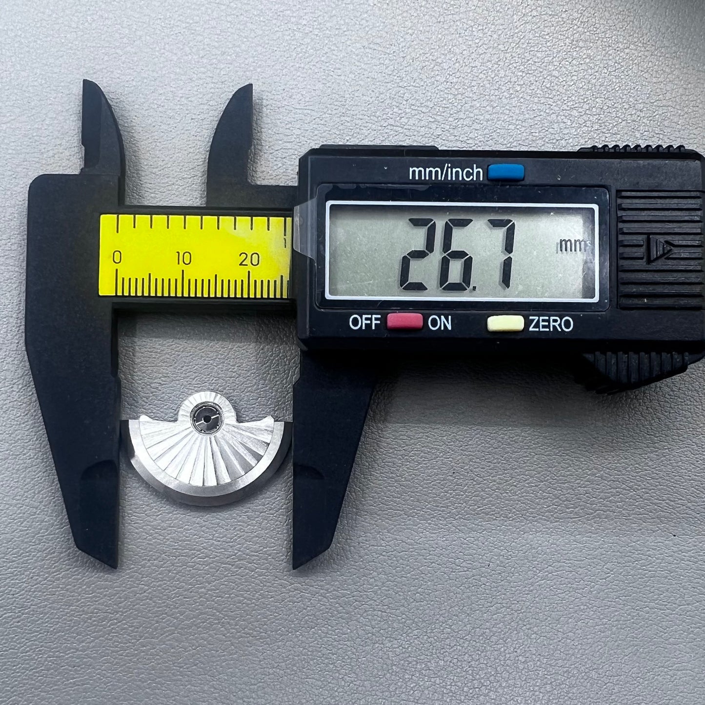 No Hollow Silver Radial Pattern Rotor, Seiko NH34 NH35 NH36 NH38 Compatible Watch Accessory