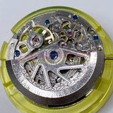 China Made 2813 Silver Hollow Automatic Mechanical Movement Fit for 8205 8200