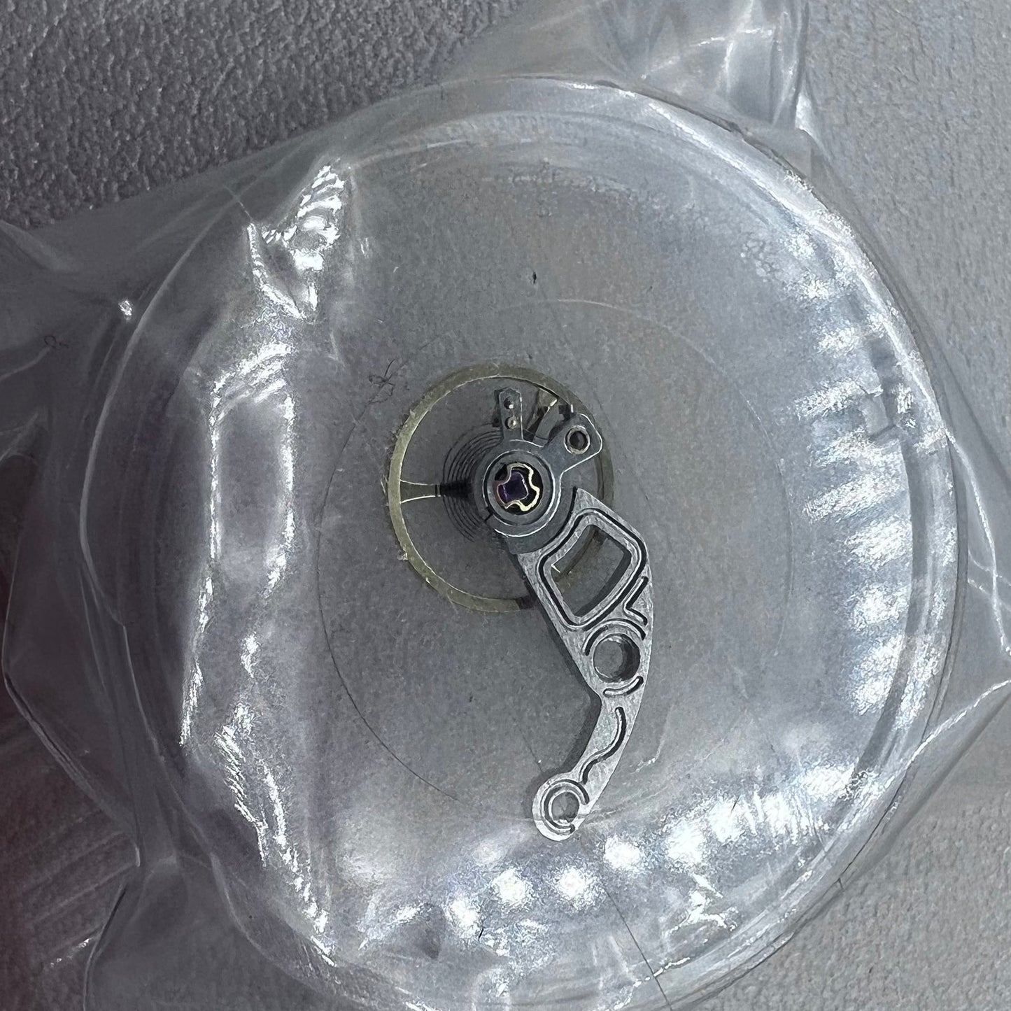 Complete Balance Wheel with Hollow Silver Splint for Hangzhou 2189 Mechanical Movement