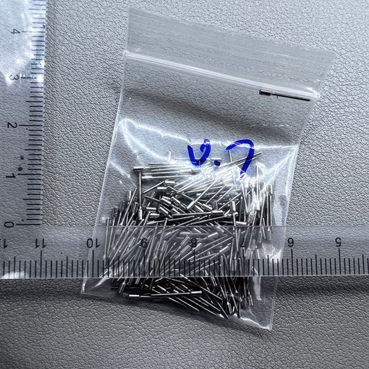 100 PIECES/Pack Watch Winding Stems Extension 0.7mm Watch Stems