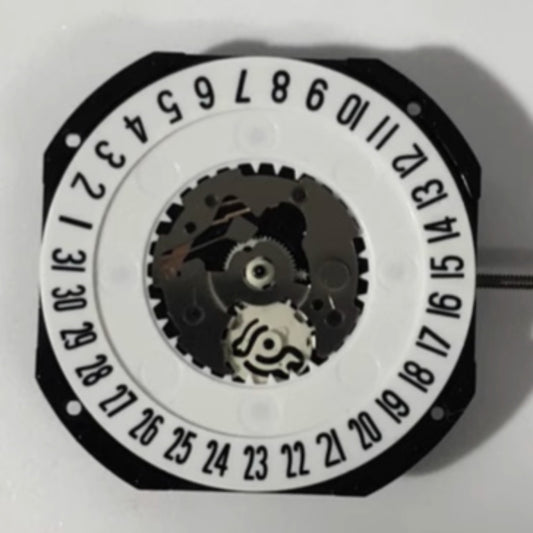 1. SL30 quartz watch repair part set with big size date display at 6, ideal for watch maintenance.  