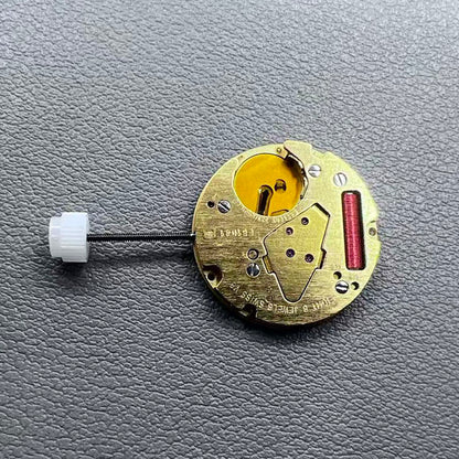 Swiss ETA E61.041 quartz watch movement by ETA with date indicator at 3 o'clock, precise timekeeping replacement.