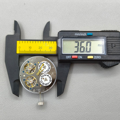 TL3303 Double Balance Wheel Big Date@12 Automatic Mechanical Movement