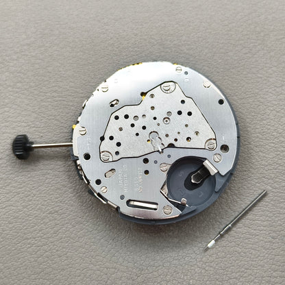 Miyota 6S10 Quartz Movement Watch Part Black Disk Date@3