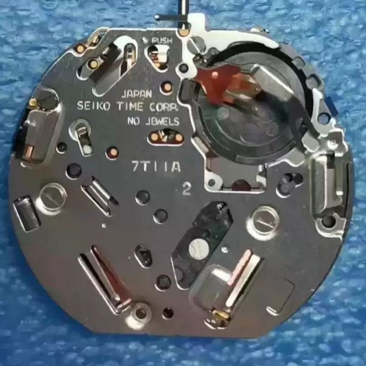 Original Japan Made Seiko 7T11A Quartz Movement Watch Part Replacement