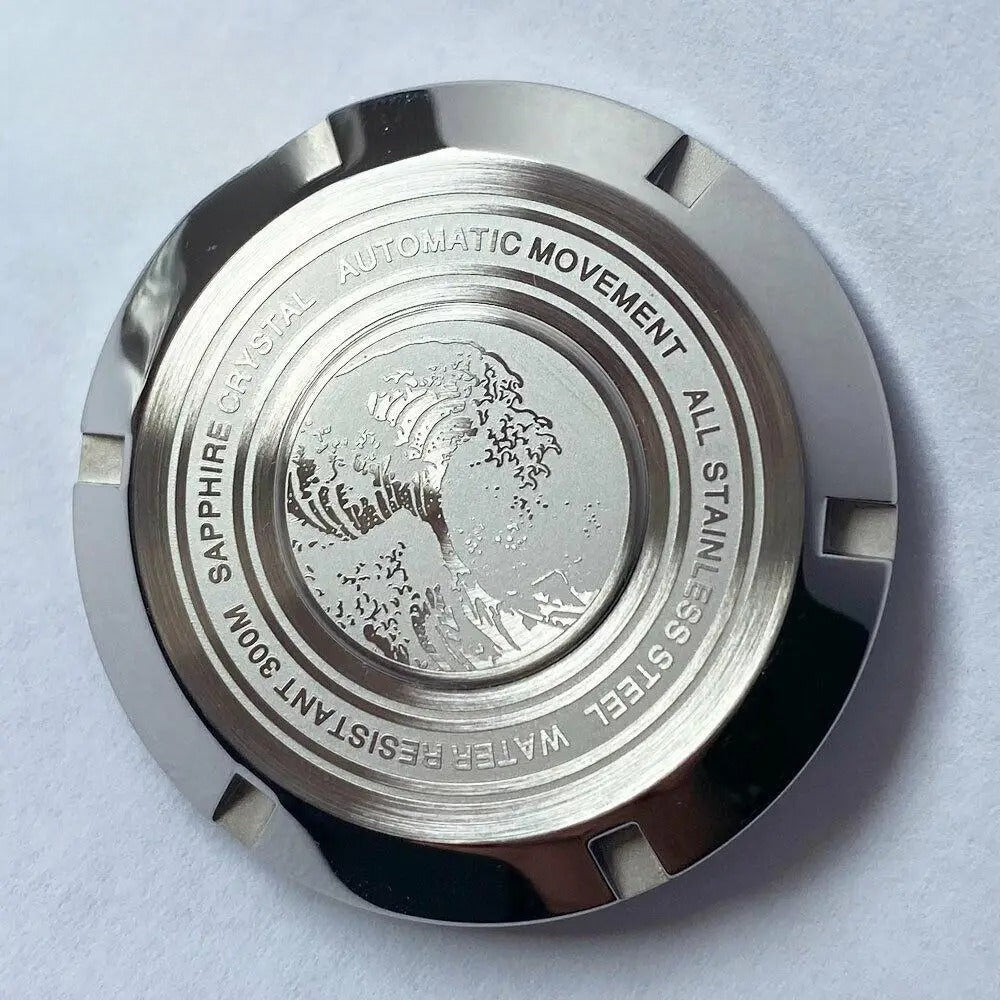 300M Diver 40mm Stainless Steel Watch Case with Ceramic Bezel fit NH35/NH36