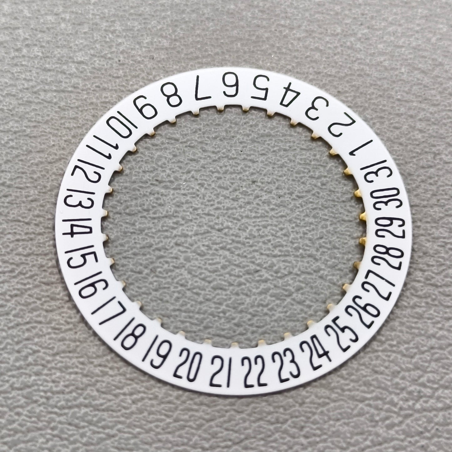 2 PIECES White Date Disk Wheel Date Wheel Generic Fit for 2834 Movement Date@6