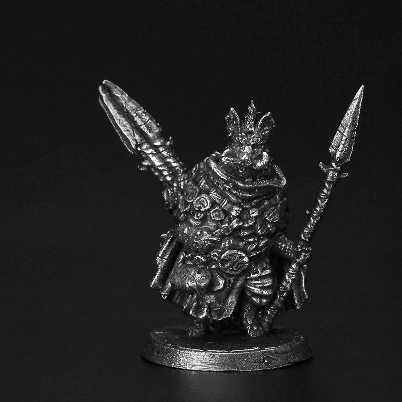 Wild Boar Skirmisher Copper Figurine White Bronze Fantasy Wargame 293-3
