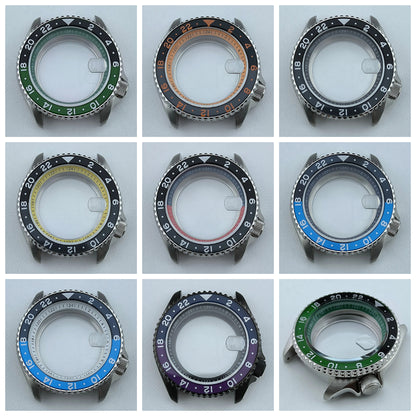 316L Stainless Steel Watch Case with Bezel for NH35 NH34 Movement Fit 28.5mm Dial