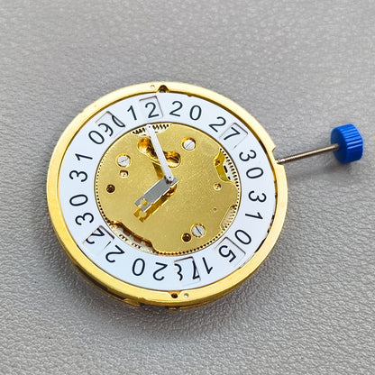 Swiss Ronda 5040B 5040.B Quartz Watch Movement Golden Plated