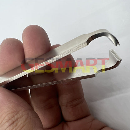 Bergeon 7427-NP-K precision tweezers for fine watch coils and springs, perfect for watch repair tasks.