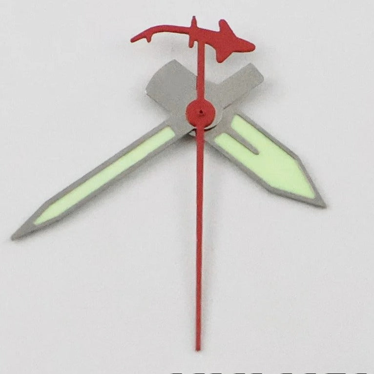 Shark Second Hands C3 Luminous Watch Hands for NH34 NH35 NH36 NH38 NH70 NH72