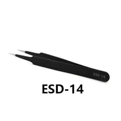 ESD Stainless Steel Tweezers Anti Magnetic Acid resistant and Corrosion-Resistant
