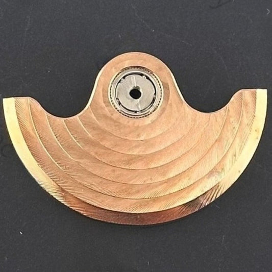 Modified Rose Golden Ripple Rotor Oscillating Weight for NH35 NH36 Movement