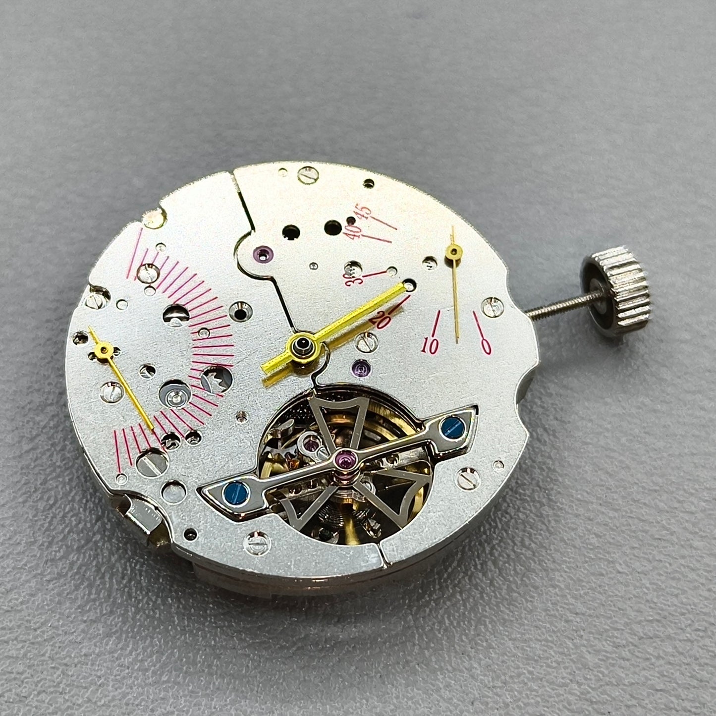 China Seagull Silver ST2505 ST5 Mechanical Movement Kinetic Energy