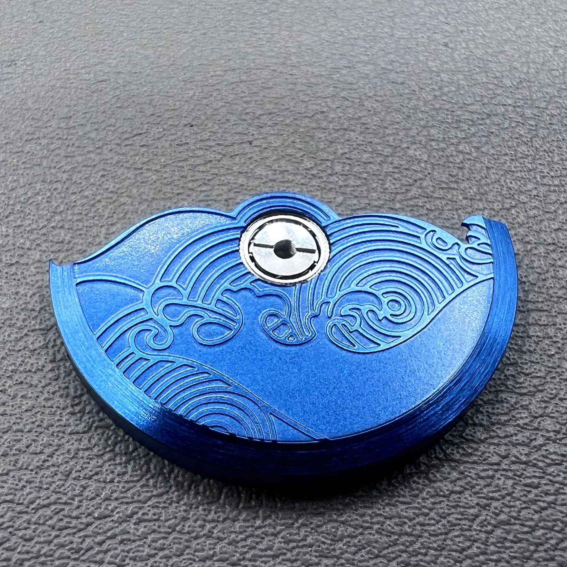 Auspicious Cloud Blue rotor oscillating weight for NH35 NH36 watch movements