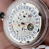 Miyota/Citizen 8215 Silver Plated Date At 6 Japan Automatic Mechanical Movement