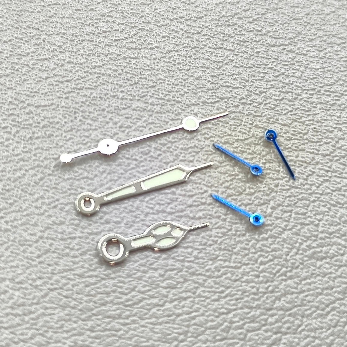 2 Sets Lume Blue Small Second Watch Hands for Miyota OS10 OS20 OS22 OS60 OS80