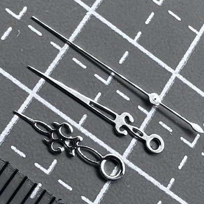 2 Sets Lochförmige Schneeflocken Zeiger Ohne Leuchtmasse Für H35 36 H38 H72