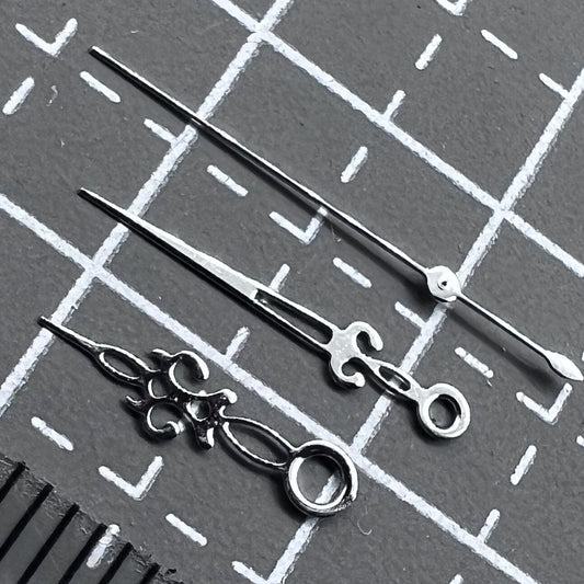 2 Sets Lochförmige Schneeflocken Zeiger Ohne Leuchtmasse Für H35 36 H38 H72