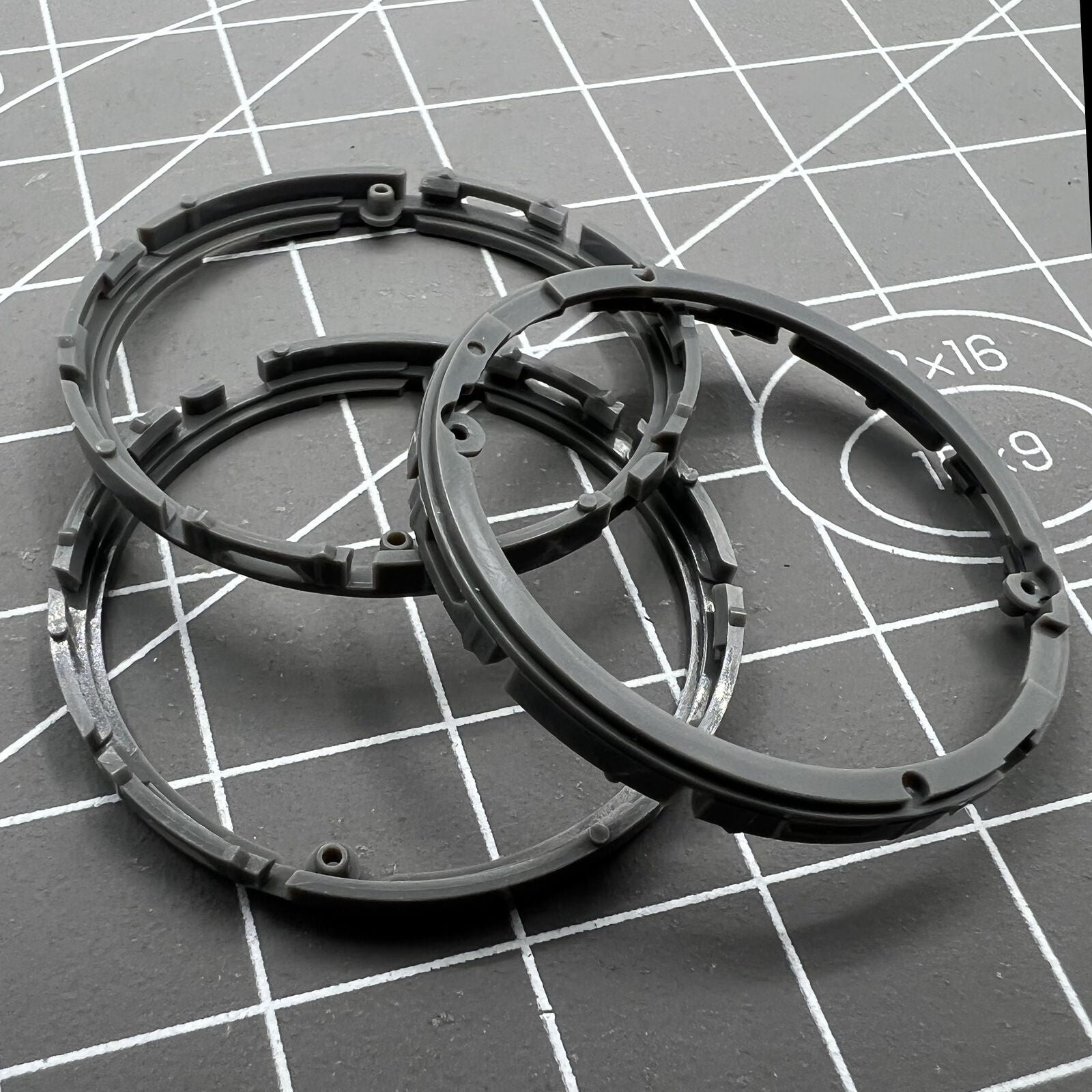 Watch spacer ring cushion mount compatible with NH35 NH36 NH38 NH39 movements, durable accessory.