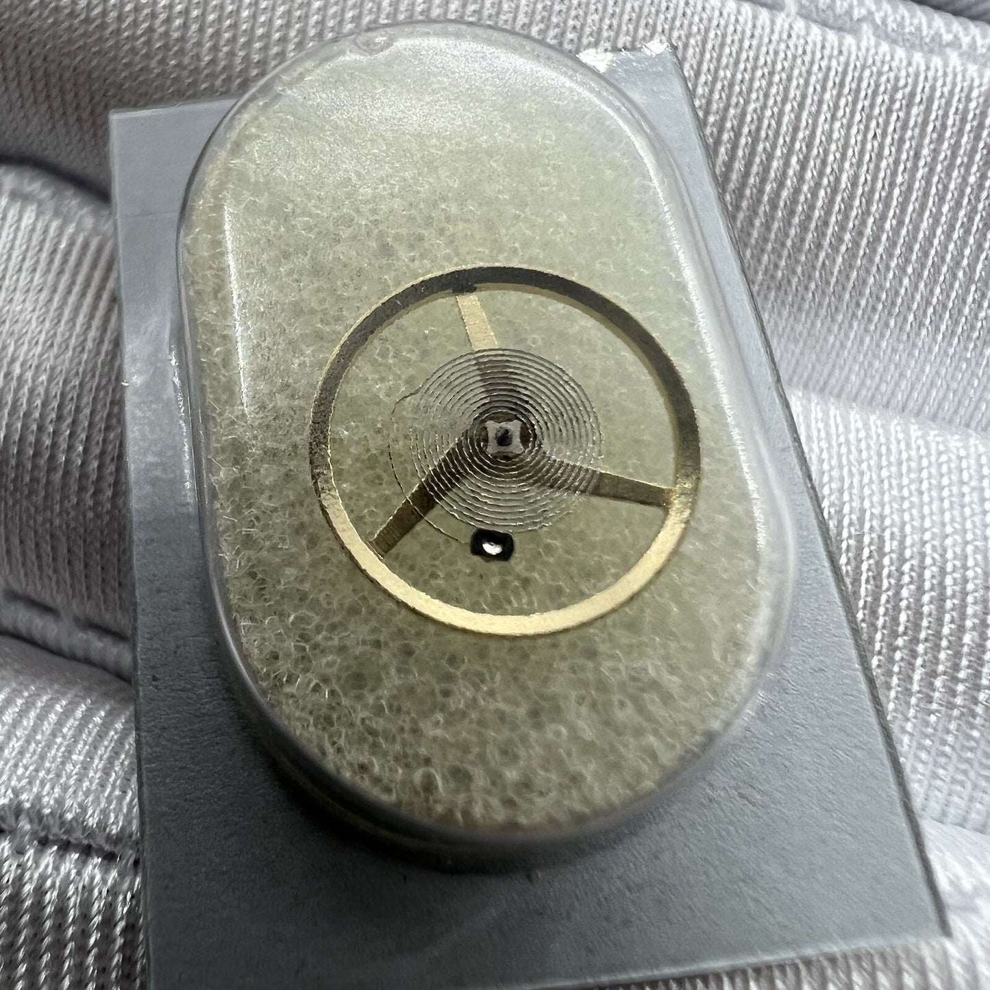 Balance wheel for ETA C01.211 movement, Swiss original precision watch part #6402 by ETA.