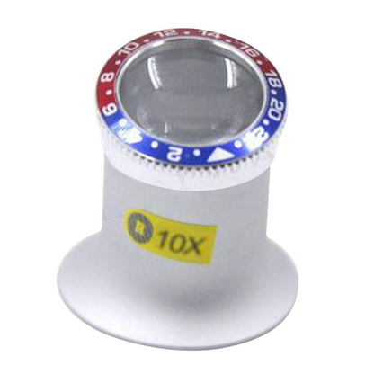 3X 5X 10X 20XJewelers Loupe Magnifier Glass Premium Aluminum Magnifying Eye Loop