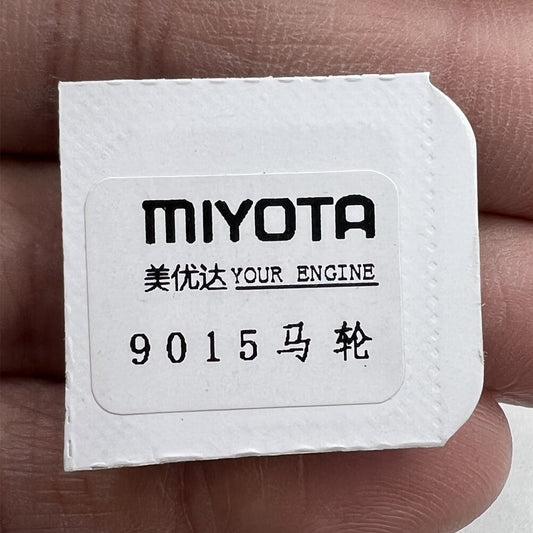 Escape wheel for Miyota 9015 9100 movement, precise watch part for smooth timekeeping.