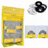 0.5-0.9mm Thickness Waterproof Rubber O-Ring Seal Gasket For Watch Back Case