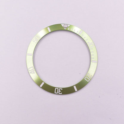 Neuer 38-mm-Uhrenlünetteneinsatz aus Keramik passend für automatisches SUB-Uhrenzubehör