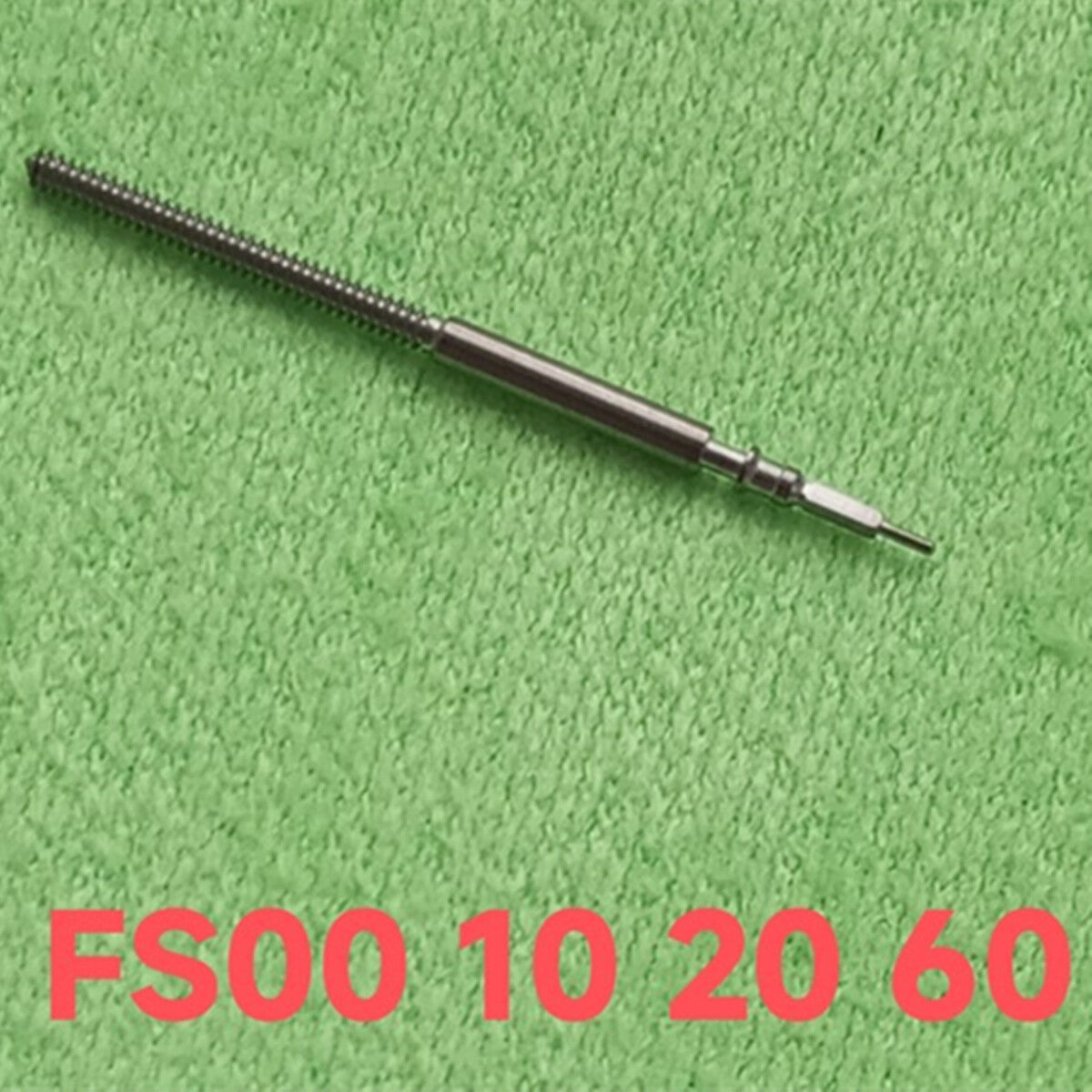 Spare watch winding stem for Miyota FS series, compatible with FS00 FS10 FS20 FS60 models, precision fit.