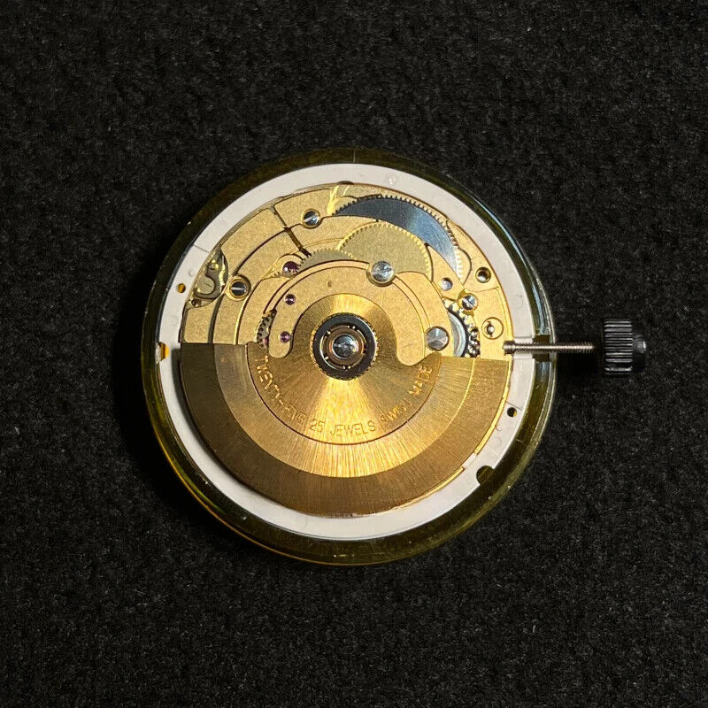 Swiss Made ETA 2834 automatic mechanical watch movement part for V8 repairs, precision timekeeping accessory