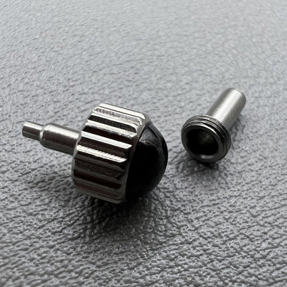 6.5MM Schwarze Keramikkrone Ersatzteil Generisch Für J12 Uhr